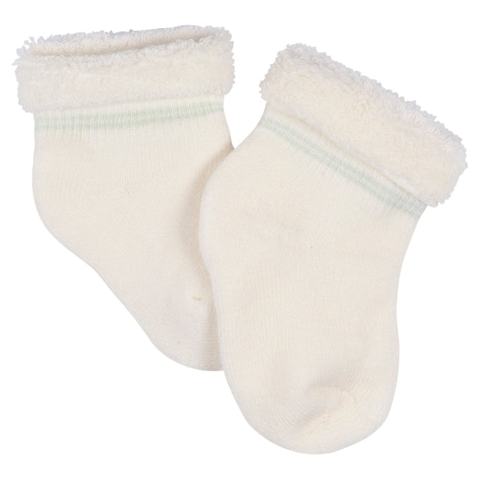 6-Pack Baby Neutral Avo-Cuddle Bootie Socks Gerber®