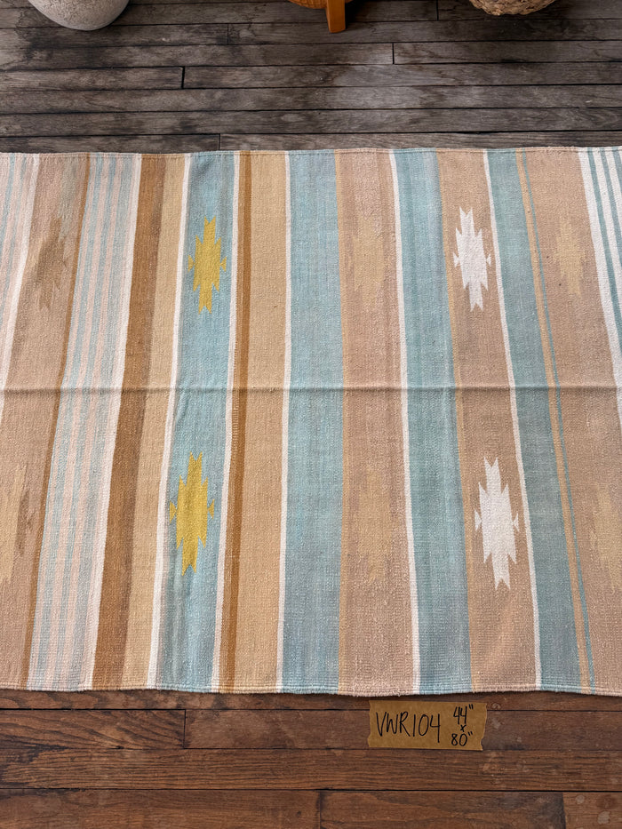 Vintage Wool Rug 104 | 44" x 80"