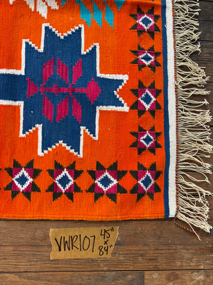 Vintage Wool Rug 107 | 45" x 84"