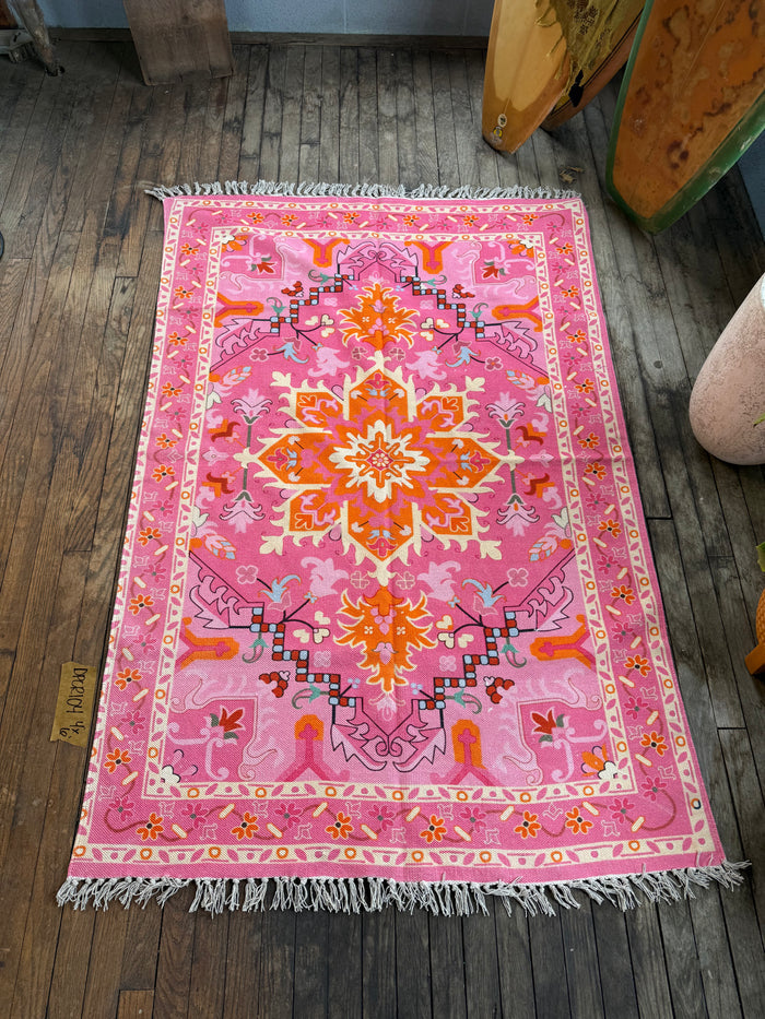Cotton Printed Rug 104 | 4' x 6'