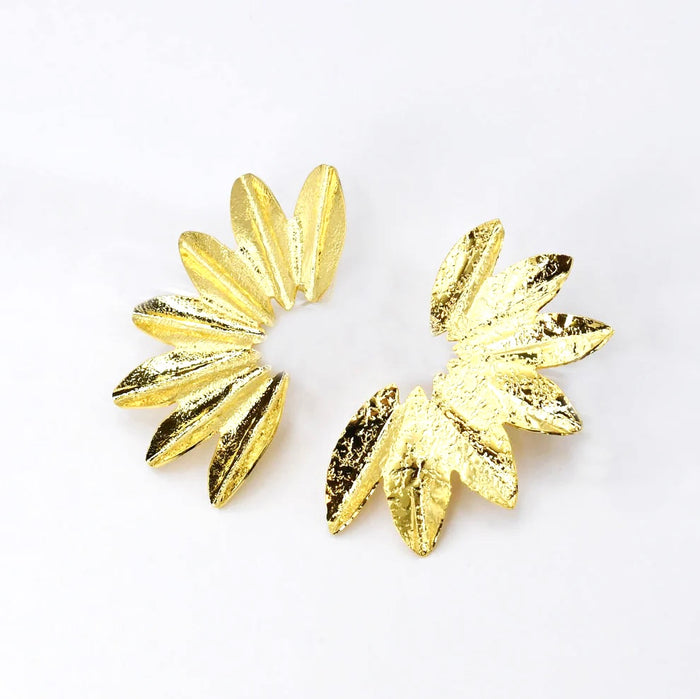 waterproof earrings, tarnish free jewelry, hypoallergenic earrings for sensitive skin, 24k gold dainty earrings, handcrafted gemstone earrings, gold hoop earrings, boutique wholesale earrings, trendy gold jewelry, high quality jewelry gifts