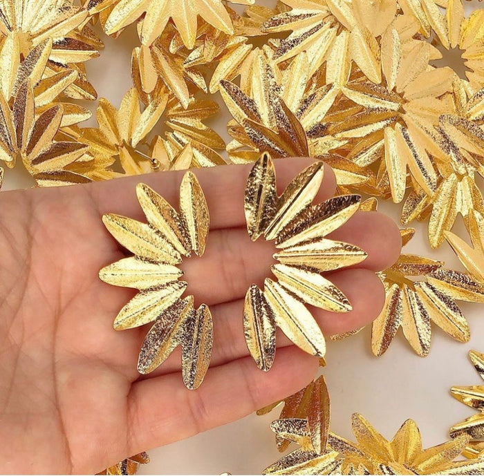 waterproof earrings, tarnish free jewelry, hypoallergenic earrings for sensitive skin, 24k gold dainty earrings, handcrafted gemstone earrings, gold hoop earrings, boutique wholesale earrings, trendy gold jewelry, high quality jewelry gifts