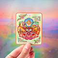 Adopt The Pace Of Nature Sticker