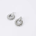 waterproof hypoallergenic silver earrings, tarnish free silver jewelry, dainty silver earrings, silver hoop earrings, handcrafted gemstone silver earrings, boutique wholesale earrings, everyday silver jewelry, high-quality silver earrings