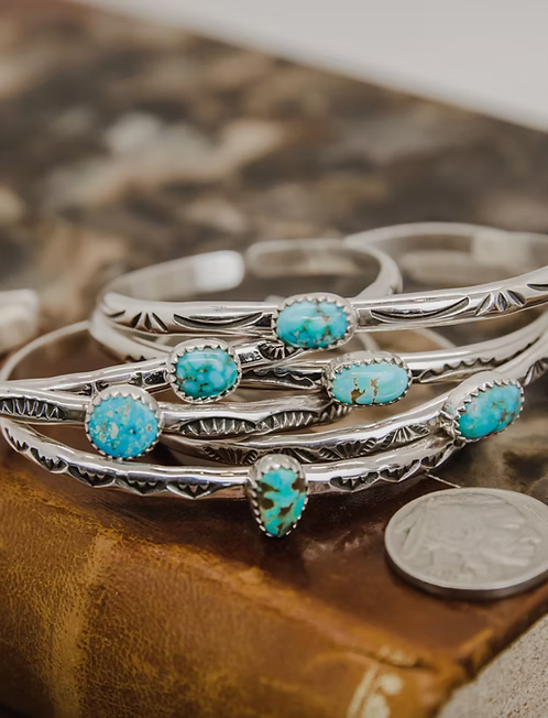 Aspen Turquoise + Sterling Silver Bracelet
