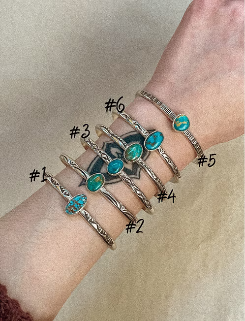 Aspen Turquoise + Sterling Silver Bracelet