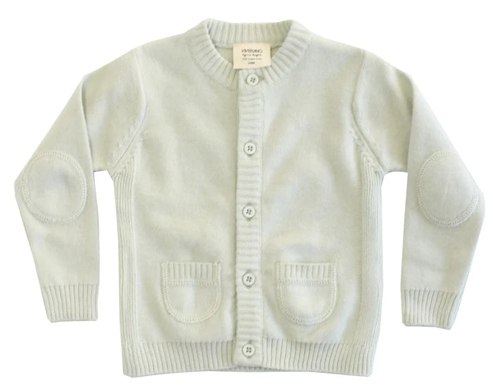 Baby Classic Side Rib Cardigan Sweater Knit (Organic Cotton)
