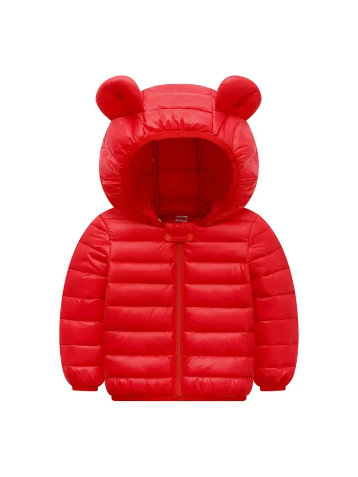 Baby Unisex Sports Coat & Jacket Rabbit Ears Hooded Jacket