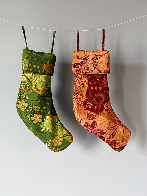 Boho Stockings Cedar + Koi