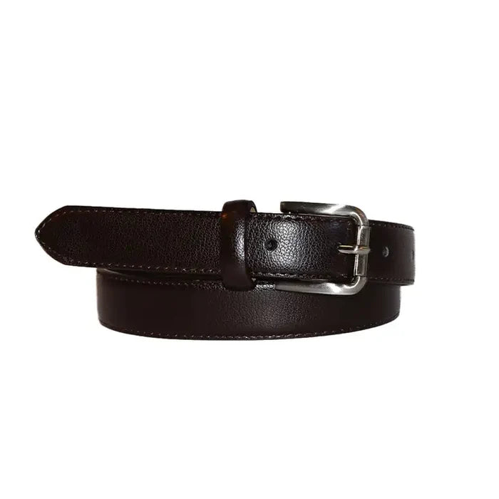 Byron - Dark Brown Genuine Leather Boys Belt
