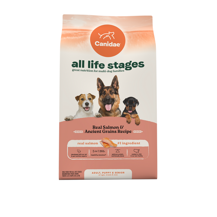 Canidae All Life Stages Dry Dog Food Real Salmon & Ancient Grains Recipe
