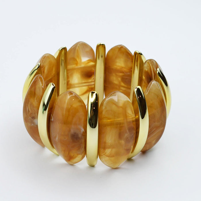 colorful gemstone jewelry, beaded fashion bracelet, gold or silver tone accessory, handcrafted beaded piece, trendy boho chic jewelry, vibrant statement wristwear, artisan handmade design, everyday stackable accessory, fashion jewelry for women, premium jewelry gift idea, boutique style wristwear, elevated modern jewelry