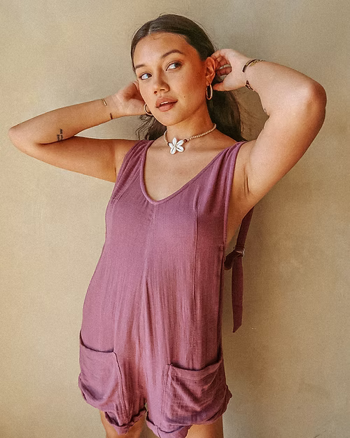 Cliffe Organic Cotton Bamboo Shortalls