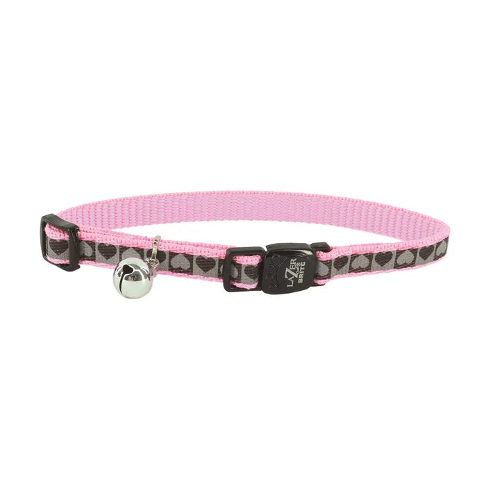 Coastal Pet Products Lazer Brite Reflective Adjustable Breakaway Cat Collar