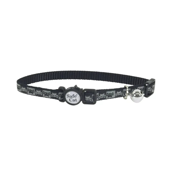 Coastal Pet Products Lazer Brite Reflective Adjustable Breakaway Cat Collar