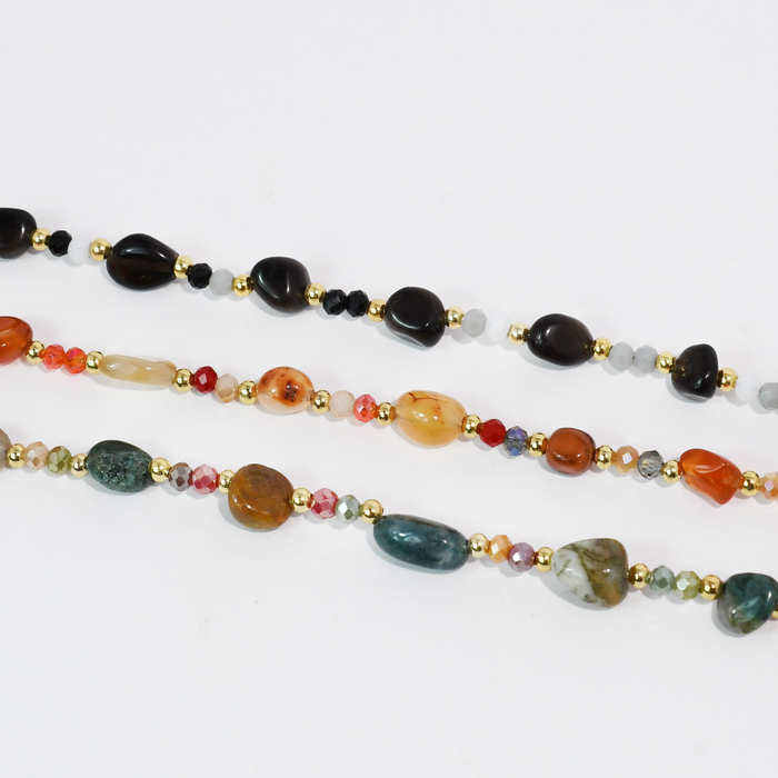 Colors of Autumn Beads Necklace