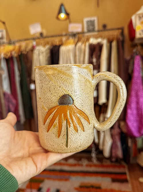 Cone Flower Mug