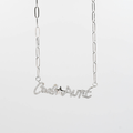 premium silver necklace crafted for everyday wear, offering a dainty handcrafted style with a waterproof, hypoallergenic, tarnish free finish, ideal for minimal modern jewelry lovers, available as wholesale for boutiques