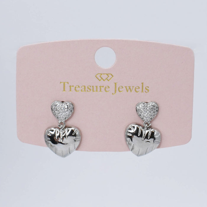 waterproof hypoallergenic silver earrings, tarnish free silver jewelry, dainty silver earrings, silver hoop earrings, handcrafted gemstone silver earrings, boutique wholesale earrings, everyday silver jewelry, high-quality silver earrings,silver heart earrings