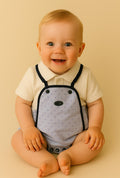 Dapper Suspender Romper