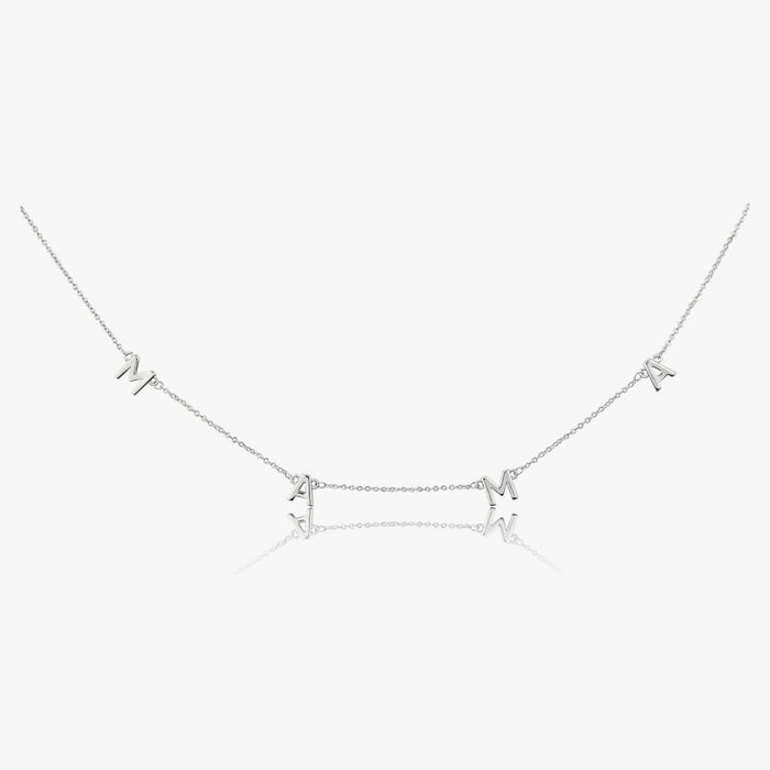 premium silver necklace crafted for everyday wear, offering a dainty handcrafted style with a waterproof, hypoallergenic, tarnish free finish, ideal for minimal modern jewelry lovers, available as wholesale for boutiques
