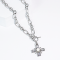 Divine Light Silver Necklace