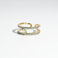 hypoallergenic ring, waterproof ring, tarnish free jewelry, boutique wholesale jewelry, dainty gold ring, gemstone statement ring, sparkly cubic zirconia ring, high quality jewelry gifts, elegant gold plated ring, trendy fashion ring, pastel gemstone ring