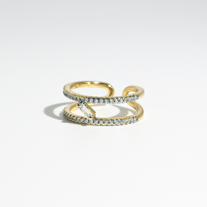 hypoallergenic ring, waterproof ring, tarnish free jewelry, boutique wholesale jewelry, dainty gold ring, gemstone statement ring, sparkly cubic zirconia ring, high quality jewelry gifts, elegant gold plated ring, trendy fashion ring, pastel gemstone ring