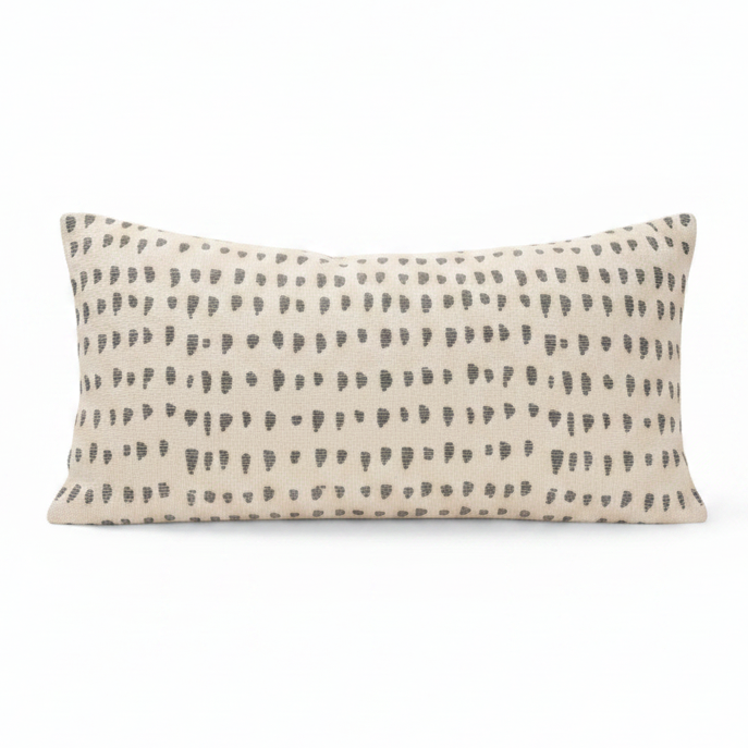Ink Dot Down Filled Pillow