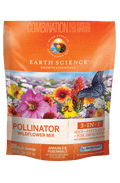 Earth Science 2 lbs. Pollinator All-In-One Wildflower Mix with Seed, Plant Food