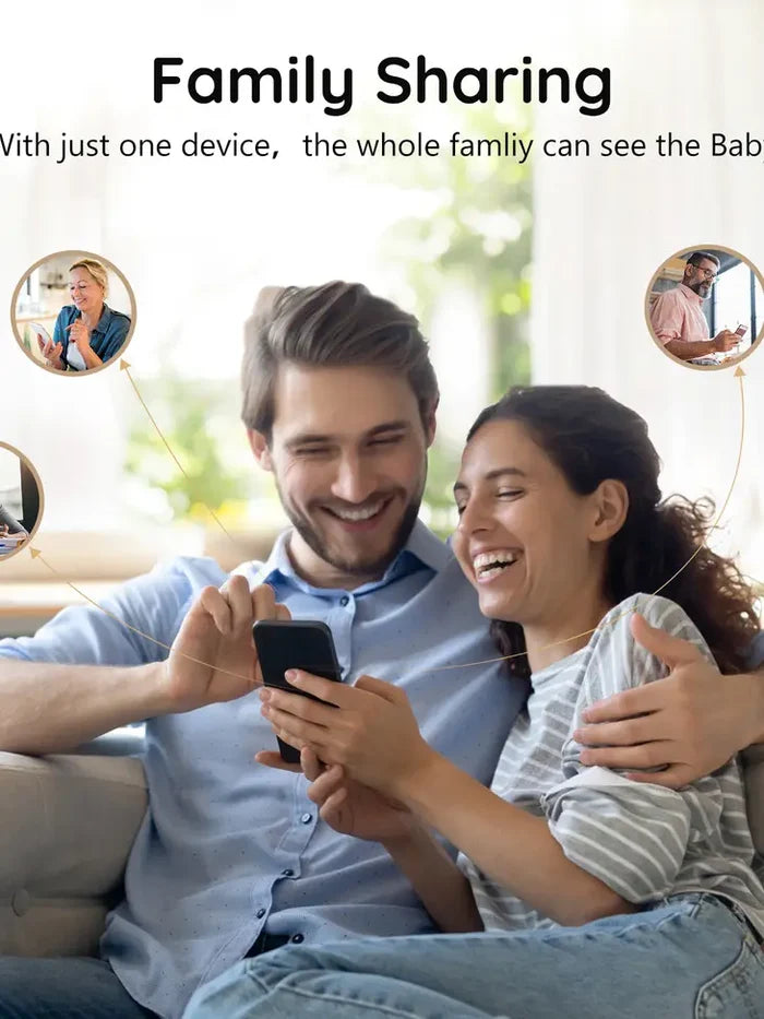 Ebemate 1080HD Indoor Wi-Fi Smart Video Baby Monitor-U1PLUS