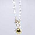 dainty gold necklace, layered design, boutique wholesale, womens accessories, statement piece, trendy style, waterproof, hypoallergenic, tarnish free,pearls