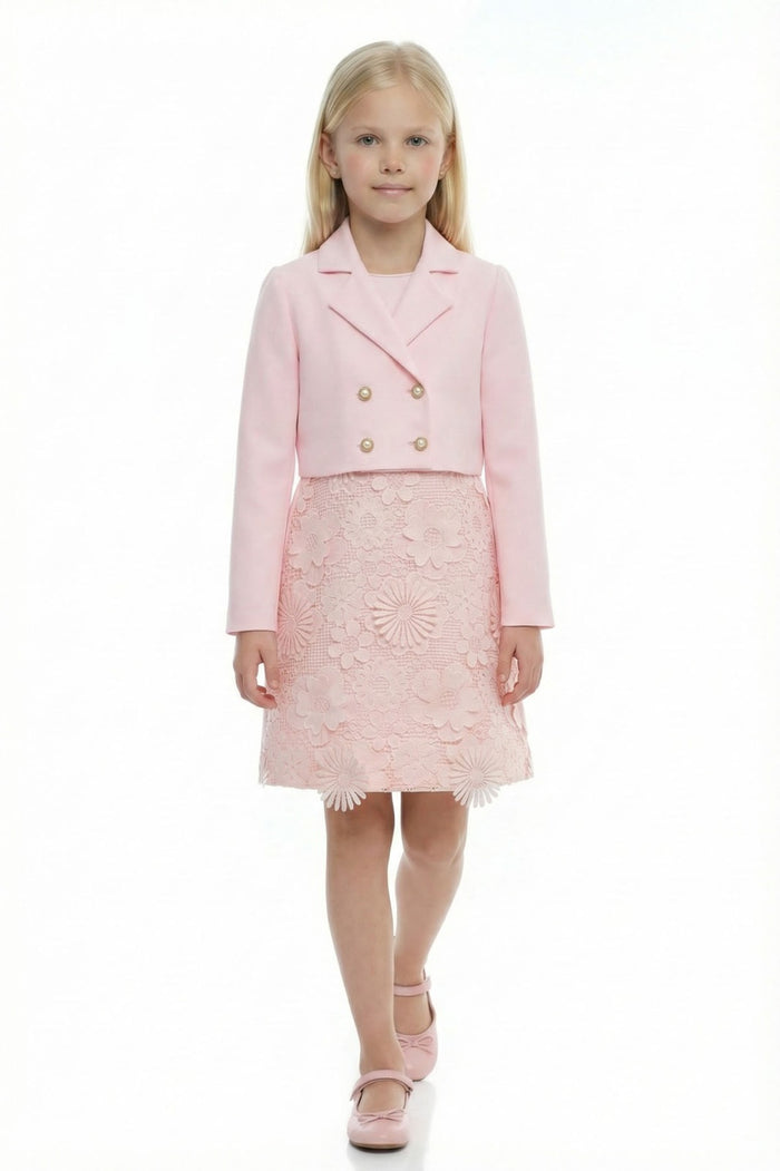 Elegant pink dress