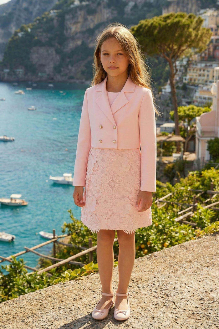 Elegant pink dress