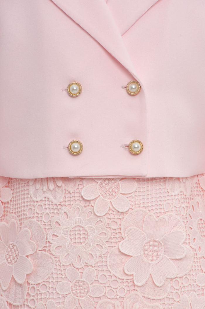 Elegant pink dress