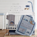 Emerson 4PC Crib Bedding Set