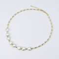 dainty gold necklace, layered design, boutique wholesale, womens accessories, statement piece, trendy style, waterproof, hypoallergenic, tarnish free