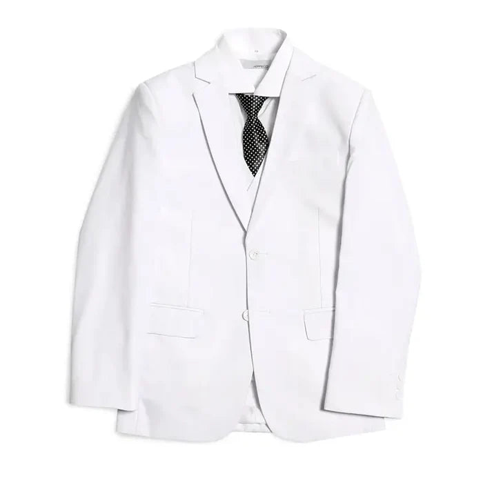 Ferrecci Boys Jax Jr 5pc Suit Set White