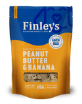 Finley's Peanut Butter Banana Crunchy Biscuits Dog Treats