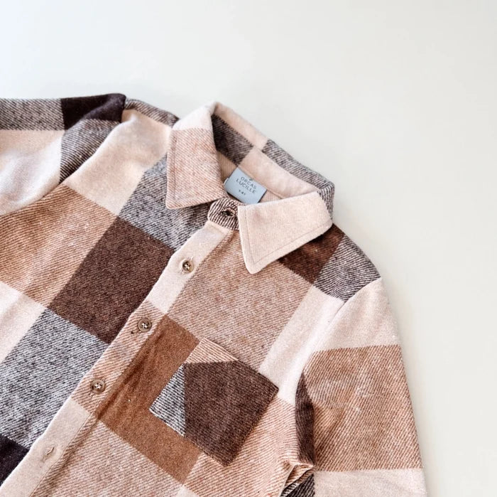 Flannel - Acorn - Boys Shirt