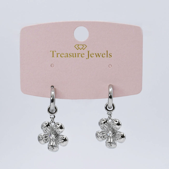 waterproof hypoallergenic silver earrings, tarnish free silver jewelry, dainty silver earrings, silver hoop earrings, handcrafted gemstone silver earrings, boutique wholesale earrings, everyday silver jewelry, high-quality silver earrings