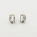waterproof hypoallergenic silver earrings, tarnish free silver jewelry, dainty silver earrings, silver hoop earrings, handcrafted gemstone silver earrings, boutique wholesale earrings, everyday silver jewelry, high-quality silver earrings,pearl and crystal stud