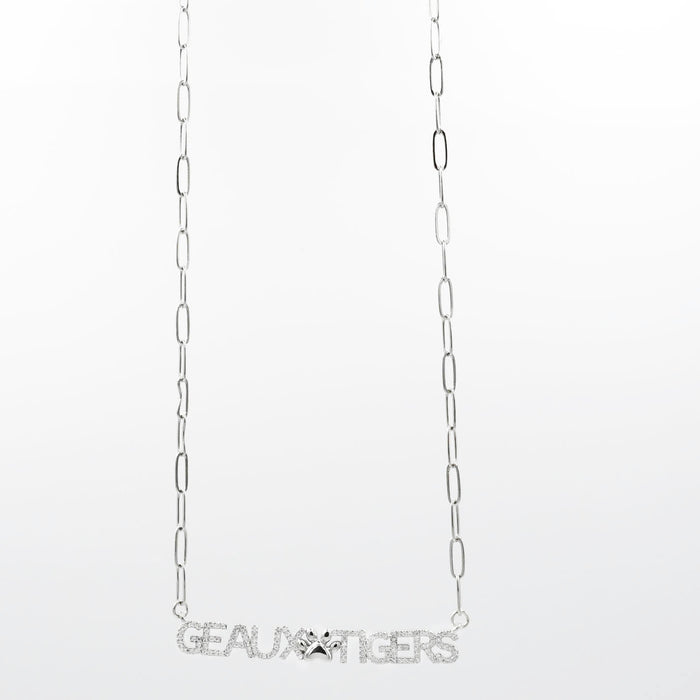 premium silver necklace crafted for everyday wear, offering a dainty handcrafted style with a waterproof, hypoallergenic, tarnish free finish, ideal for minimal modern jewelry lovers, available as wholesale for boutiques