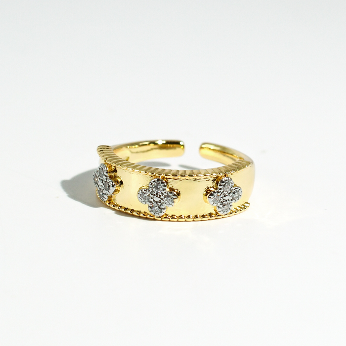hypoallergenic ring, waterproof ring, tarnish free jewelry, boutique wholesale jewelry, dainty gold ring, gemstone statement ring, sparkly cubic zirconia ring, high quality jewelry gifts, elegant gold plated ring, trendy fashion ring, pastel gemstone ring