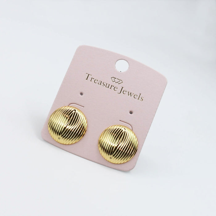 waterproof hypoallergenic earrings, tarnish free 14k gold jewelry, dainty gold earrings, gold hoop earrings, handcrafted gemstone earrings, boutique wholesale earrings, high-quality gold jewelry