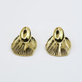 Golden Fanfare Earrings