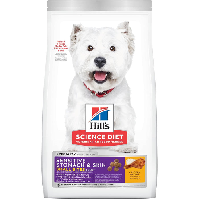 Hill's Science Diet Adult Sensitive Stomach & Skin Small Bites Dog Food