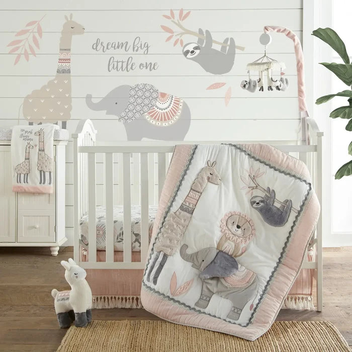 Imani 4PC Crib Bedding Set