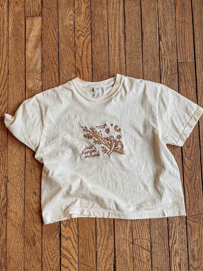 Just Hangin Koala Embroidered Tee