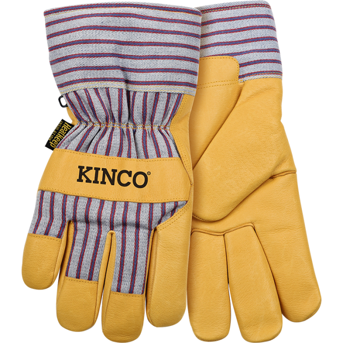 Kinco 1927® Lined Premium Grain Pigskin Palm with Safety Cuff